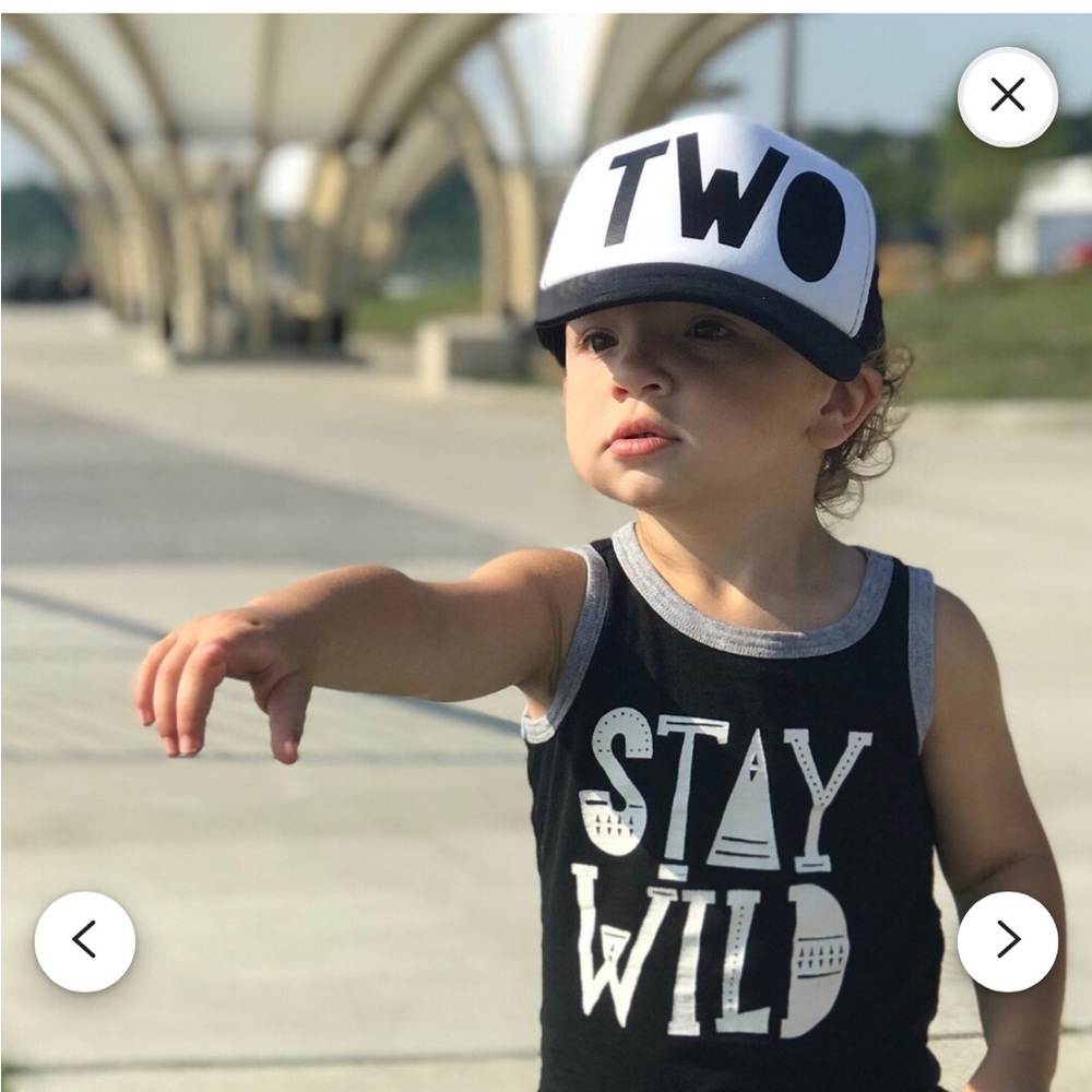 Toddler Trucker Hat